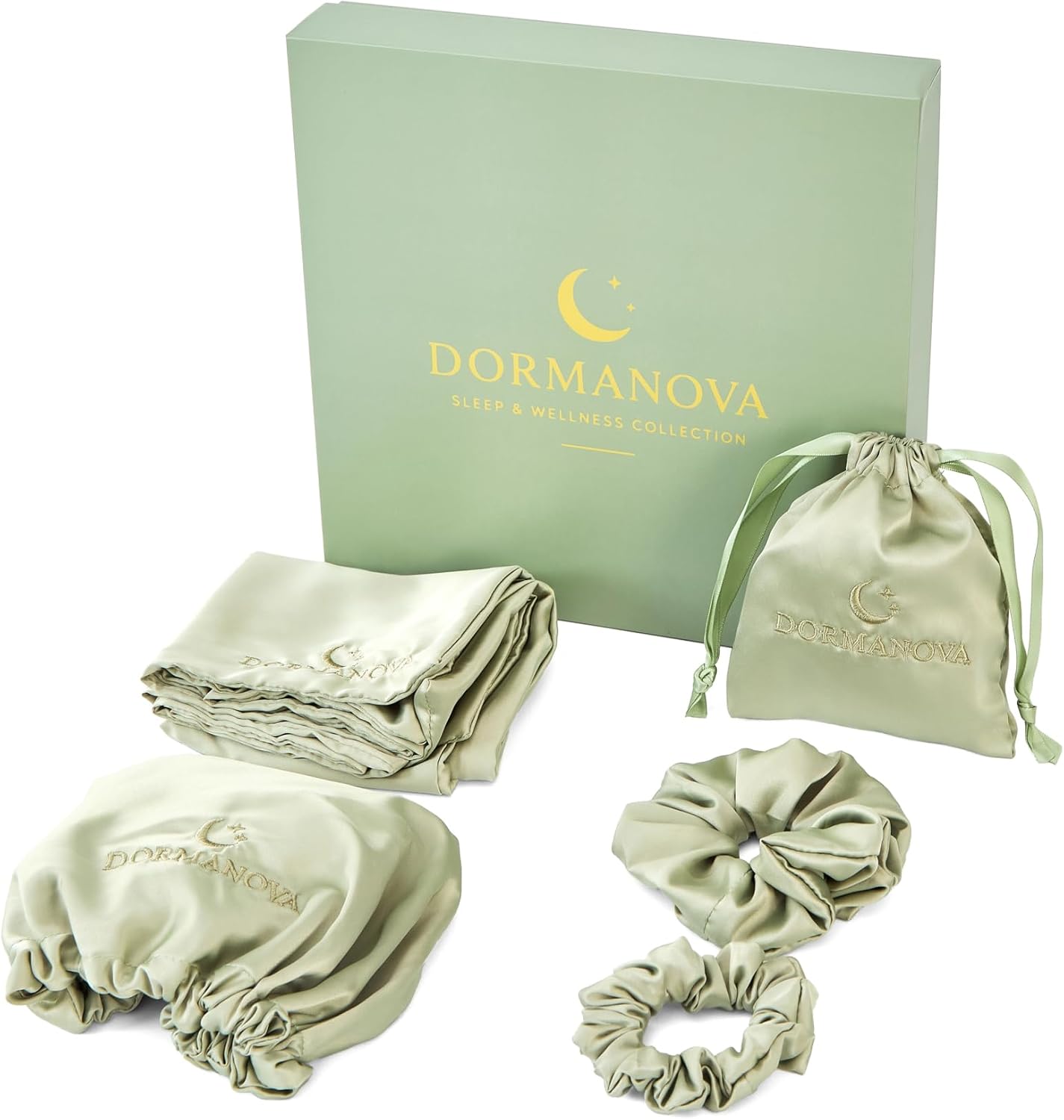 Luxury Skincare Gift Box - Juego de Dormir de Satén de