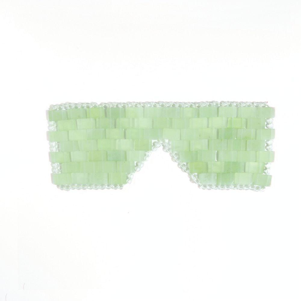 Mascarilla de ojos de jade nat - Luxury Natural Skincare reseña y precio