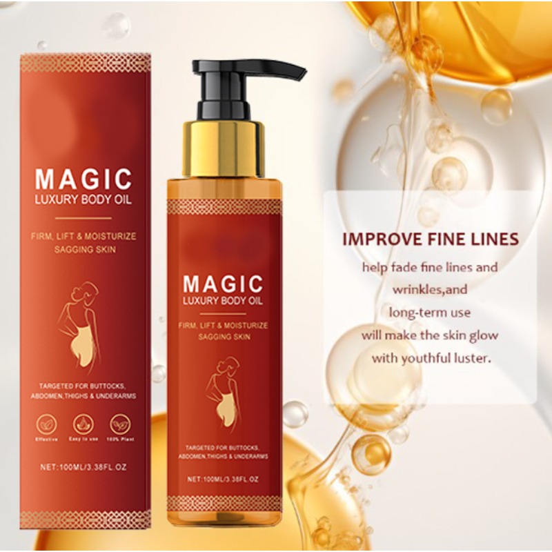Aceite corporal mágico de lujo - Luxury Skin Care reseña y precio